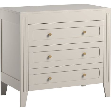 Commode 3 tiroirs Vox Milenne Cachemire (1/5)