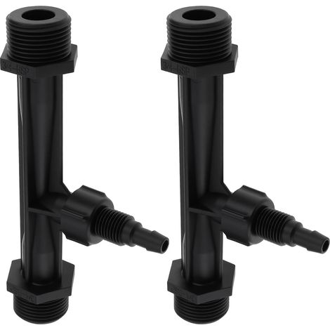 2X 3/4BSP Venturi Injector Tube d'injecteur d'engrais pour Système d'irrigation Injection Chimique (1/5)