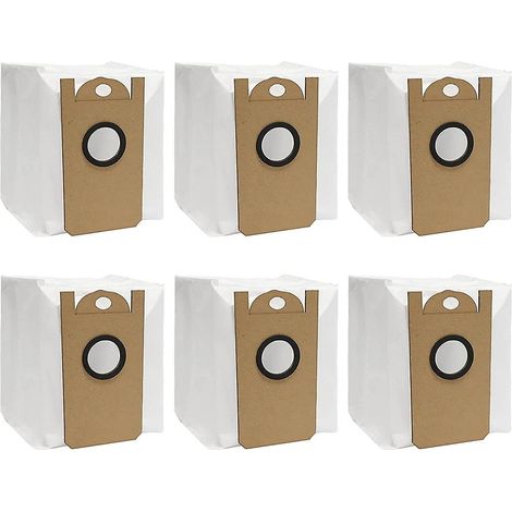 Confezione da 6 sacchetti di ricambio per robot aspirapolvere Amarey A90+ con svuotamento automatico - AquaForge (1/5)