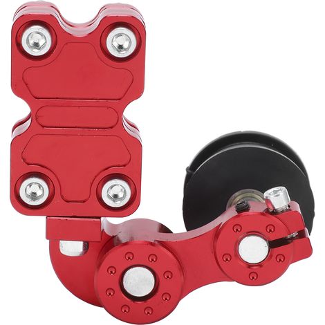Universeller automatischer Motorradkettenspanner für ATV, Quad, Offroad, Motocross, Trail, Kettendämpfer, Hochleistungsteil, rot (1/5)