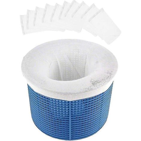 Protections pour écrans de filtre d'écumoire de piscine, protection parfaite de vos écrans de filtre, paquet de 10. (1/4)