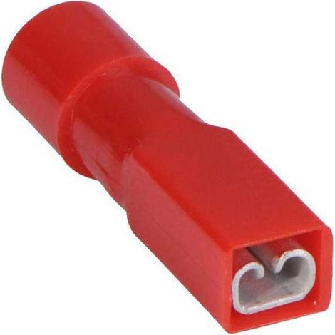 Cosse de câble Femelle 2,8x0,5 Rouge Isolé