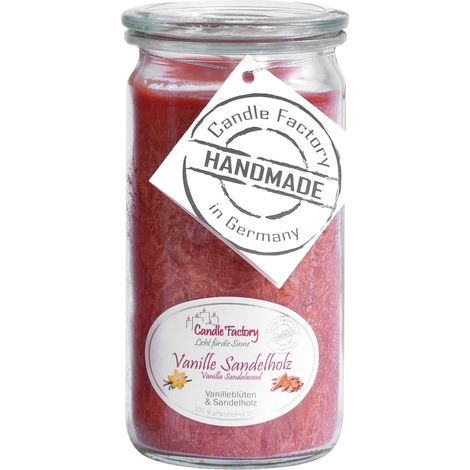 Candle Factory Mini Jumbo Vanille Sandelholz Duftkerze 307089