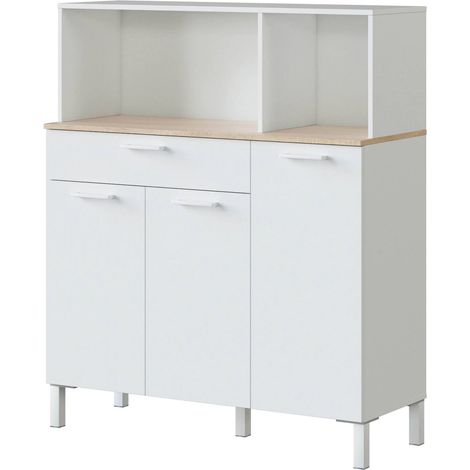 Credenza - Madia Bianco 40x108x126h cm (1/4)