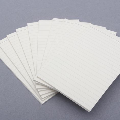 Bloc-Notes - 7,3 x 4,7 Pouces - Pages Lignées - 25 Feuilles - Pour Prise de Notes en Bureau, Études ou Déplacements (1/5)