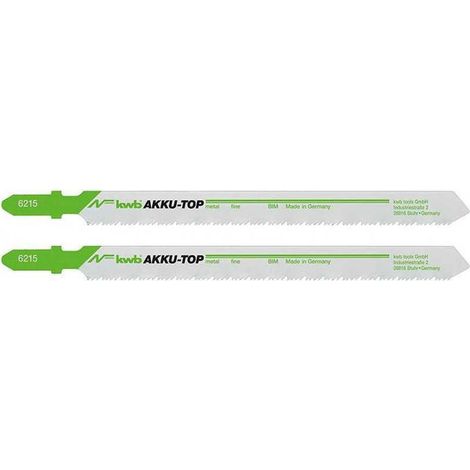 KWB Blister 2 Lame per Seghetto Alternativo BIM Alluminio Legno Metallo