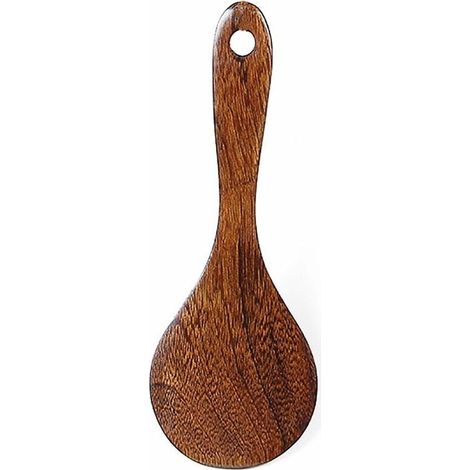 Cuillères de cuisine en bois pour la cuisine Cuillères de cuisine Ustensiles de cuisine Une variété de styles (cuillères à riz)-Fei Yu (1/4)