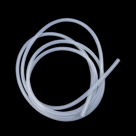 Tube en silicone 4mm DI x 7mm DE 4 mètres, Tuyau flexible de qualité alimentaire Tube en silicone Tuyau d'eau et d'air Tube Pipe Transparent (1/5)