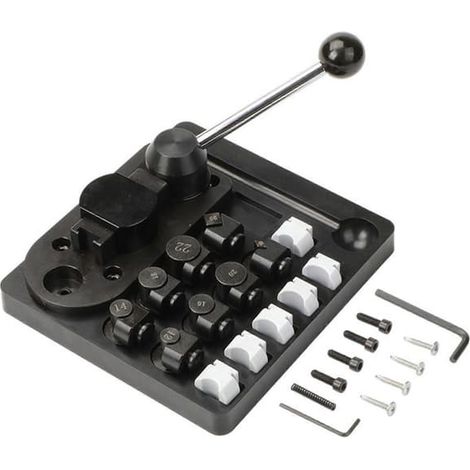 Ecleanfy - Outils puissants pour cintrer les anneaux, idéaux pour la fabrication de bijoux, pour débutants et professionnels. Multifonctionnels et faciles à utiliser. (1/5)