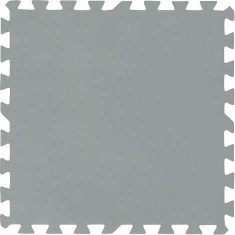 Bestway – Lot de 9 tapis de sol pour piscine et spa 50 x 50 cm – Protection contre abrasions – Matériau polyéthylène – Surface recouverte 2,25 m²