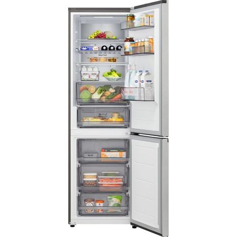 LG GBBS726CPY Frigorifero combinato Fit & Max 60cm, Classe C, 375L, AI Inverter, Prime Silver (1/5)