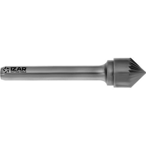 Fresa Rotativa Metal Duro Tipo K Conica-90º - 9256 - 19,00X06,00 mm Dent.3 IZAR (1/3)
