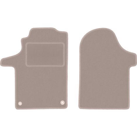 Tappetini auto in velluto per: Toyota Corolla Verso II 7 posti (2004-2009) beige (1/5)