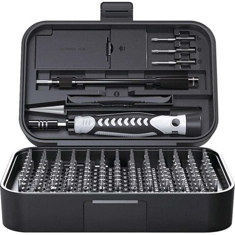 130-in-1 Präzisionsschraubendreher-Set für Feinmechaniker – Für iPhones, Laptops, Spielzeug, Uhren (1/4)