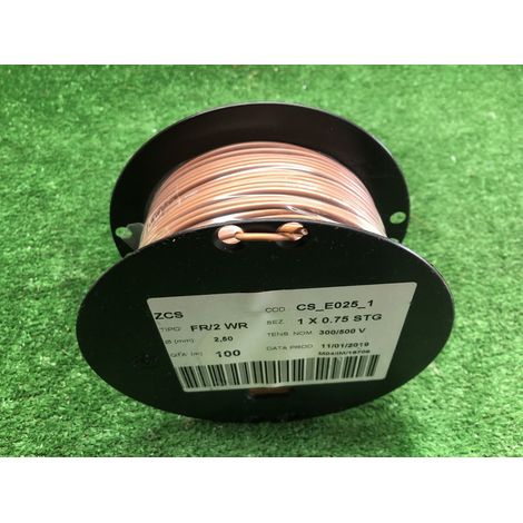 Cavo perimetrale 150 mt sezione 1x075 ORIGINALE AMBROGIO robot TWENTY ZR
