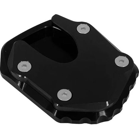 (NOIR) Accessoires moto compatibles avec HONDA X ADV X-ADV XADV 750 2021-2022 2023 : béquille latérale CNC, extension et plaque de support maxpower (1/4)