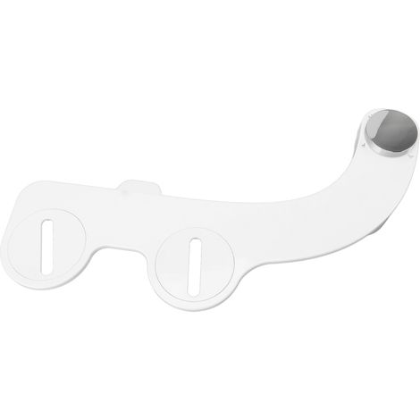 Bidet-Aufsatz mit zwei Düsen, nicht elektrisch, 7/8-Zoll-Kupfer-T-Stück, selbstreinigendes Wasserbidet zur Reinigung des Genital- und Analbereichs (1/5)
