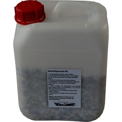 Wolf Granulado de neutralización 5kg Paquete de recarga, caldera de gas de condensación, 2484538