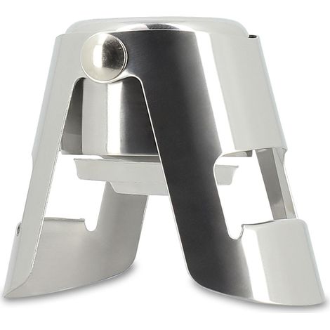 Bouchon à champagne en inox (1/3)