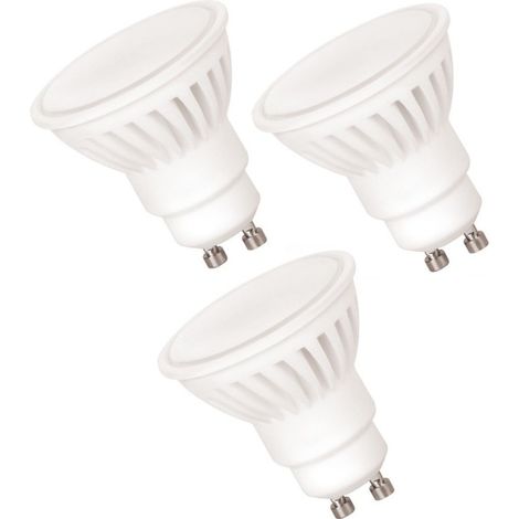 Lot de 3 Ampoules LED GU10,10W, 920lm, blanc chaud 3000K