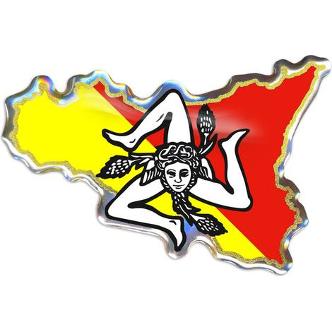 3D Sticker Sicilia
