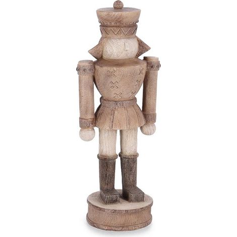 Soldatino natalizio "Graham" in resina stilizzato per decorazioni natalizie -Classic (1/3)