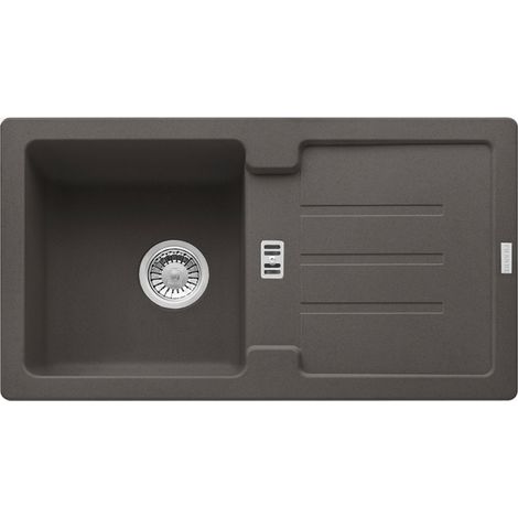 Franke Einbauspüle Strata STG 614-78 Fragranit+, Excenterventil Schiefergrau