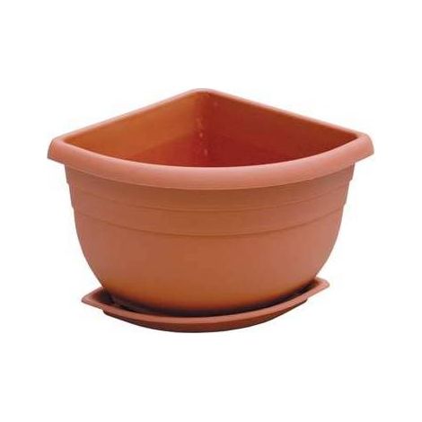 4,0 x VASO + SOTTOVASO ANGOLARE ANGELICA ICS