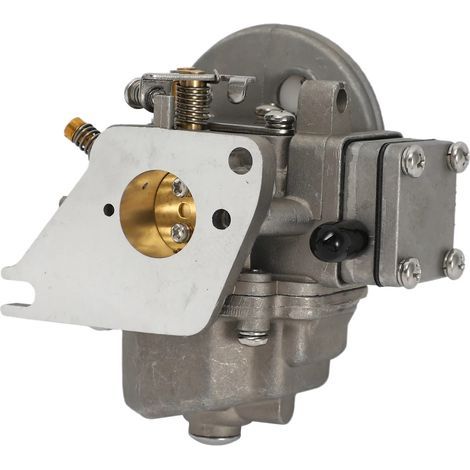 Carburador completo para motor fueraborda Yamaha de dos tiempos de 4/5 CV, compatible con los códigos de referencia 6E3-14301-00 y 6E0-14301-05. (1/5)