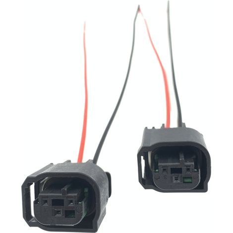 Automotive wiring harness 1-967642-1, plastic-sheathed connector, 3-pin electronic connector type housing (1/4)