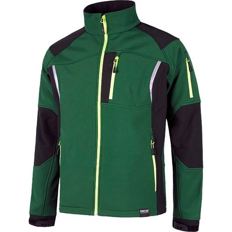 Workshell Sport 5949S | XXL - Verde Oscuro+Negro (1/3)