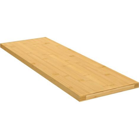 Bambus-Wandregal 60x20x1,5 cm (1/4)