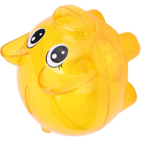 Tirelire Coffre-Fort En Plastique Transparent Forme de Cochon Résistant aux Chocs pour Enfants (1/5)