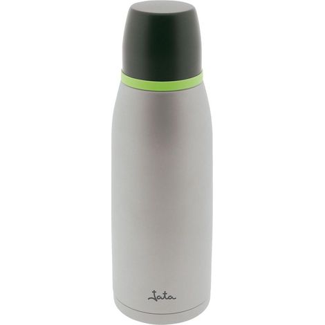 Jata Hogar 919, termo de acero inoxidable de doble pared de 750 ml, botella térmica sin BPA, mantiene las bebidas frías o calien (1/4)
