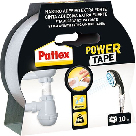 Nastro Telato X Pattex Colore Bianco 50 mm 10 Mt