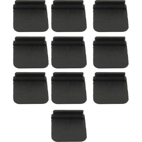 GARRYFIZH Kit de 10 clapets de déflecteur de carter d'huile avec joint d'étanchéité universel pour voitures - Excellente étanchéité - Compatible avec tous les modèles