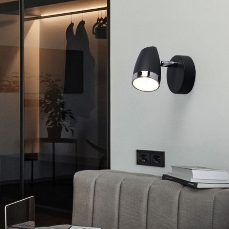 Faretto da parete a LED, illuminazione per camera da letto, camera degli ospiti, lampada da corridoio regolabile (1/5)
