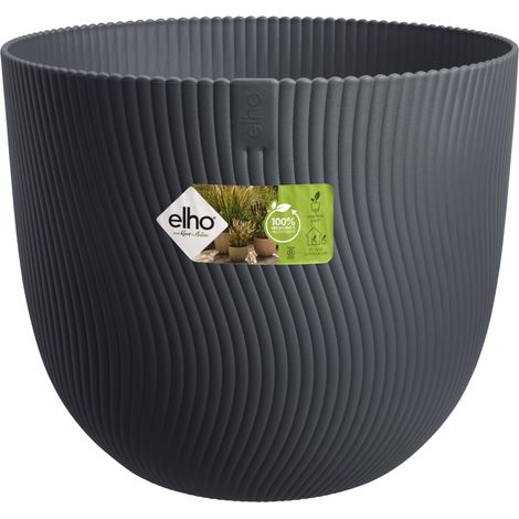 Elho Sereh Round 30 Anthracite Vaso Rotondo (1/3)
