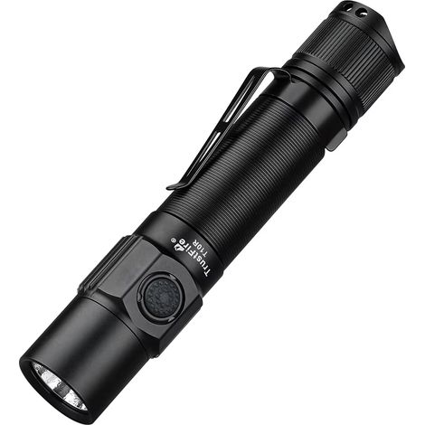Lampe Torche Militaire USB Rechargeable 1800 lm LED, Batterie 18650, Lampe de Poche Tactique (1/5)