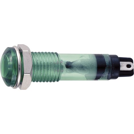 Sedeco B-405 12V GREEN Standard Signalleuchte mit Leuchtmittel    12 V Grün 1 St.