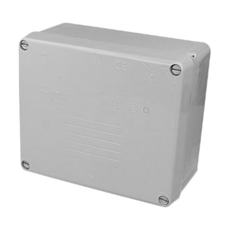 Solera – Boîte de dérivation IP65/IK08 160x135x70 mm – Vis 1/4 de tour avec ressort – Tenue au feu 650°C – Pour chantiers humides