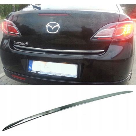 Mazda 6 II GH Limousine – Chromleiste an der Heckklappe (1/5)