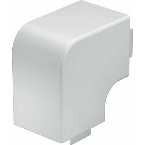 Connecteur d'angle plat obo bettermann hf60060rw 10x10 cm blanc (1/2)