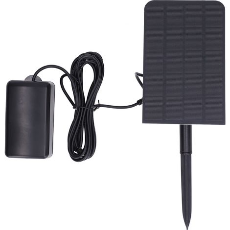 Pompe à air solaire, grande capacité, faible bruit, DC 6V 2W, pour aquariums et bassins.