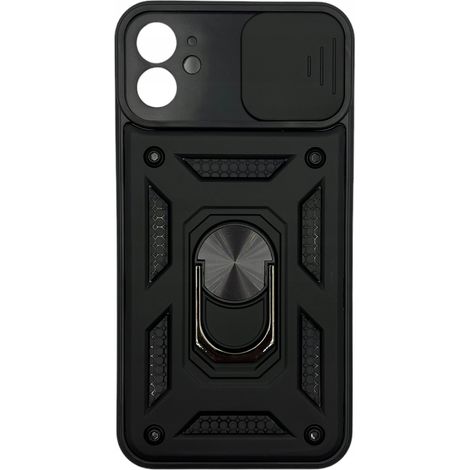 iPhone 11 Defender Slide Hülle, Panzerring, verstärkte Rückseite + Glas (1/5)