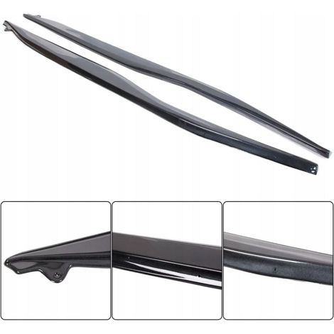 Soglie delle porte Nero lucido CORVETTE 2014-2019 C7 Grand Sport Z06 Stingray (1/4)