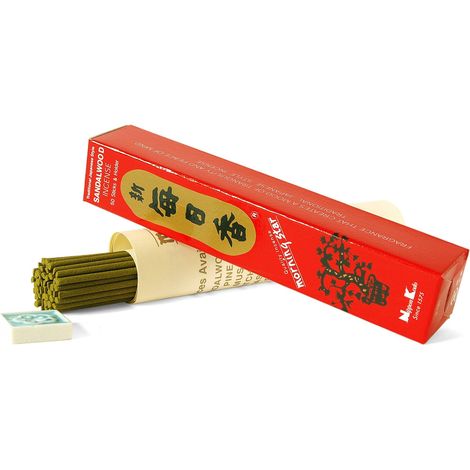 Bastoncini di incenso Nippon Kodo al sandalo, 50 pezzi (legno di sandalo)
