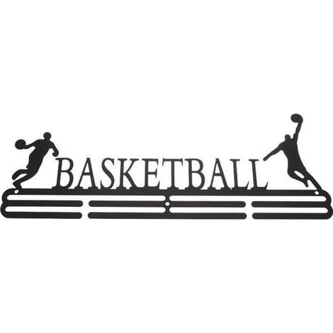 Porte-médaille Support Cintre Présentoir Crochet Affichage Présentation Pour Compétition sportive -BASKETBALL (1/2)