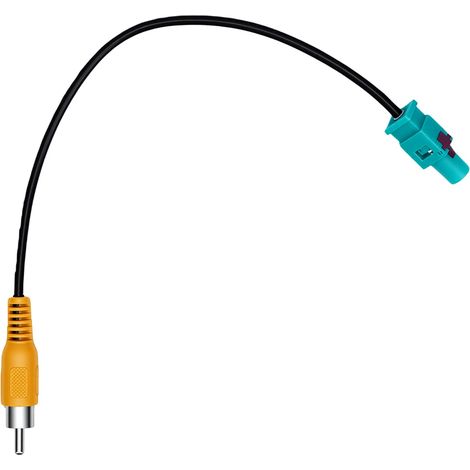Câble adaptateur de caméra de recul de voiture Fakra vers connecteur Radio Corporation of America (1/5)