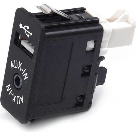 Geeignet für BMW AUX-Eingangsbuchsenschalter mit USB 84109237653 9237653 (1/4)